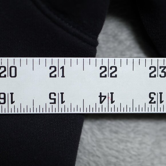 Vintage Nike Center Swoosh Hoodie Mens Medium‎ Navy Blue Pullover Sweatshirt Y2K - Picture 5 of 8